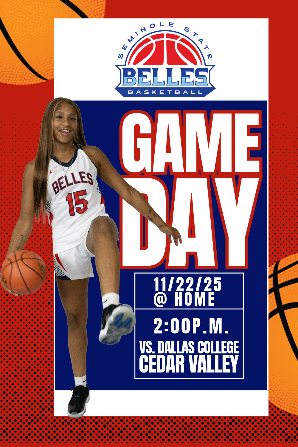 Belles Home Game 11/22/2025