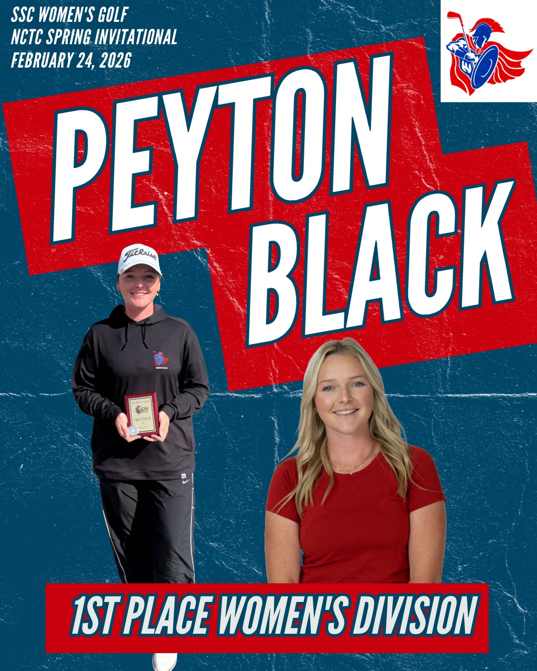 Peyton Black 1st Place in NCTC Women's Division